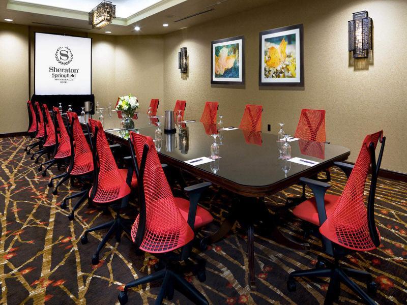 Sheraton Springfield Monarch Place Hotel Dış mekan fotoğraf